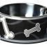Миска 2в1 BUBBLE BOWLZ 160 мл «Черная косточка», BUBBLE BOWLZ SMALL