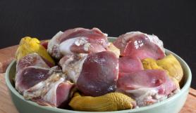 Утиные желудки для собак