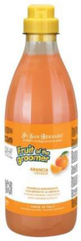 ISB Fruit of the Grommer Orange Шампунь для слабой выпадающей шерсти с силиконом 1 л