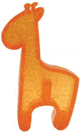 KONG игрушка для собак Squeezz ZOO Жираф малый 14х9 см