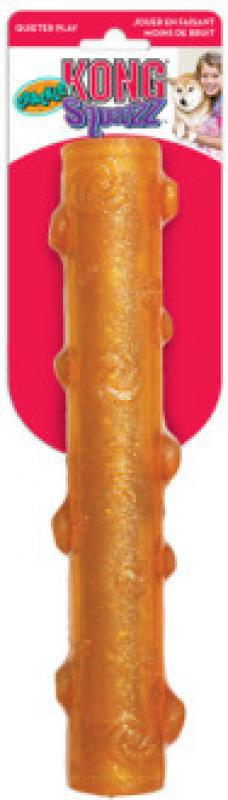 KONG игрушка для собак Squezz Crackle хрустящая палочка большая 27 см, цвета в ассортименте