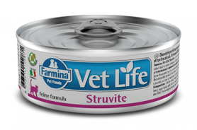 Диета для кошек Farmina (Фармина) Vet Life Wet Cat Struvite для лечения и профилактики мочекаменной болезни