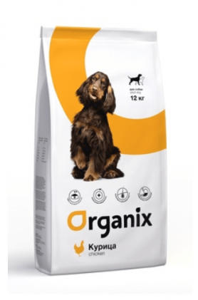 Organix (Органикс) Сухой корм для собак с курицей и рисом