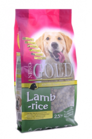 NERO GOLD Корм для взрослых собак с ягненком и рисом