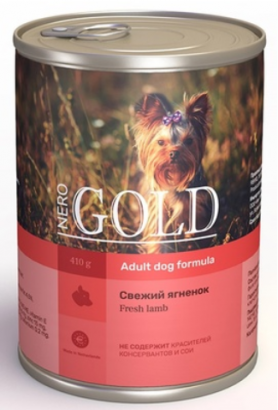 Nero Gold консервы для собак 