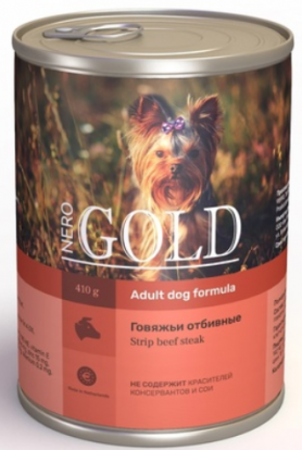 Nero Gold консервы для собак кусочки в желе 