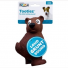 OH игрушка для собак Tootiez «Медведь» латекс с пищалкой, 22 см
