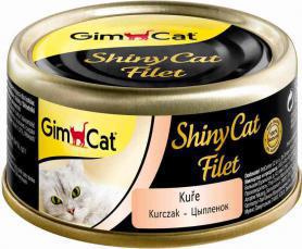 GimCat ShinyCat Filet Консервы для кошек из цыплёнка