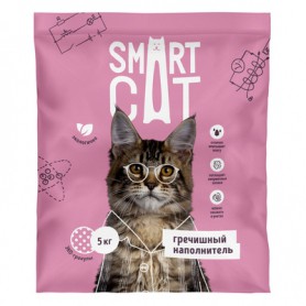 Smart Cat гречишный наполнитель для кошачьего туалета, 15 л