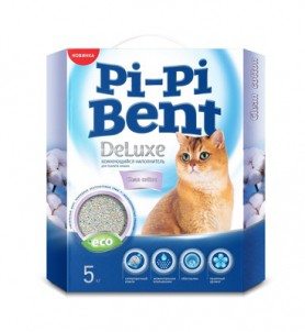 Pi-Pi-Bent комкующийся наполнитель для кошачьего туалета 