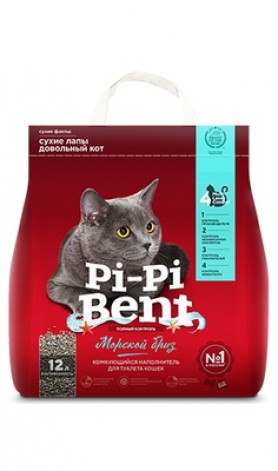 Pi-Pi-Bent комкующийся наполнитель для кошек 