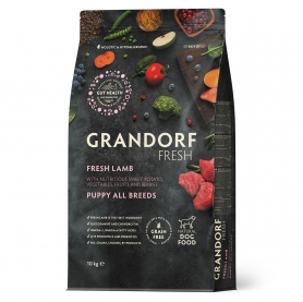 Grandorf Fresh корм для щенков с ягнёнком и бататом