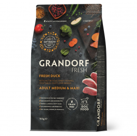 Grandorf Fresh корм для собак с уткой и бататом
