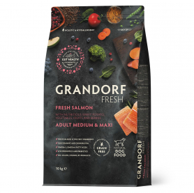 Grandorf Fresh корм для собак с филе лосося
