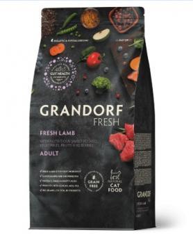 Grandorf Fresh корм для кошек с ягнёнком и бататом