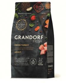 Grandorf Fresh корм для кошек с индейкой и бататом