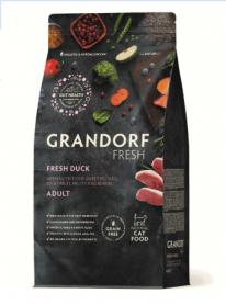 Grandorf Fresh корм для кошек с уткой и бататом