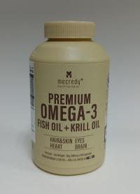Mecredy пищевая добавка для собак Premium Omega-3 Fish Oil + Krill Oil