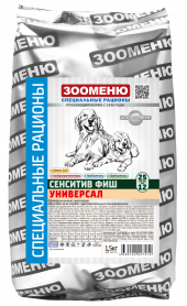 Зооменю СЕНСИТИВ-ФИШ УНИВЕРСАЛ корм для собак