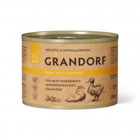 Grandorf (Грандорф) консервы для собак из утки с грушей и черникой