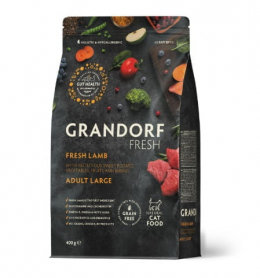 Grandorf Fresh корм для крупных кошек с ягнёнком и бататом