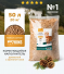 Napkins Древесный наполнитель для кошек комкующийся с ароматом хвои, 100% натуральный, комфорт плюс, без пыли