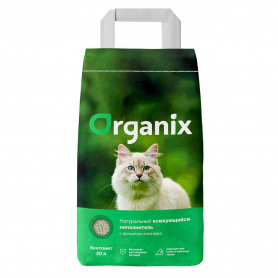 Organix наполнители Комкующийся наполнитель с ароматом алоэ вера