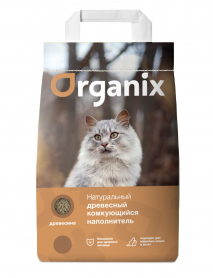 Organix наполнители для кошек Древесный комкующийся наполнитель, хвойный