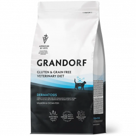 Grandorf Vet DERMATOSIS Полнорационный диетический сухой корм для кошек