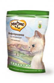 Паучи для кошек МНЯМС: Бефстроганов по-тасмански со вкусом мяса страуса