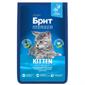 Brit Сухой корм премиум класса с курицей для котят