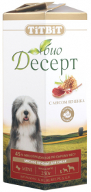TiTBiT Печенье Био десерт с мясом ягнёнка мини