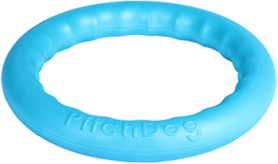 PitchDog - Игровое кольцо для апортировки голубое
