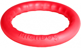 PitchDog - Игровое кольцо для апортировки розовое