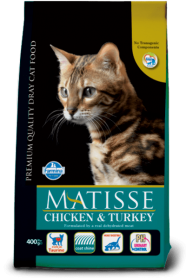 Matisse корм для кошек с курицей и индейкой