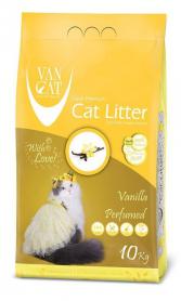 VAN CAT Комкующийся наполнитель без пыли с ароматом ванили, Vanilla