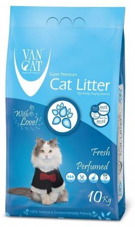 VAN CAT комкующийся наполнитель для кошачьего туалета с ароматом весенней свежести