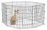 MidWest вольер для собак Life Stages 8 панелей 61х91h см с дверью-MAXLock черный