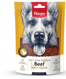 Wanpy Dog лакомство для собак соломка из вяленой говядины