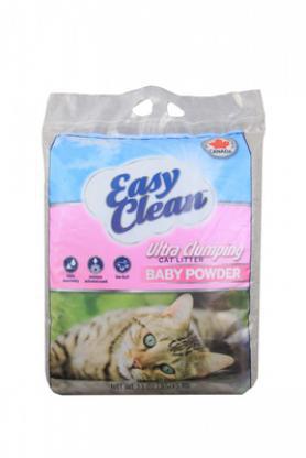 Комкующийся наполнитель EASY CLEAN Baby Powder Scent с ароматом детской присыпки