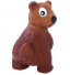 OH игрушка для собак Tootiez «Медведь» латекс с пищалкой, 22 см